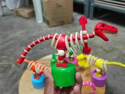 thump push toys dinosaur